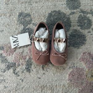 ZARA Butterfly Ballet Flats